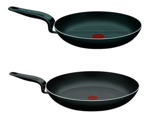 Set 2 Sartenes 30 Y 24 Cm Tefal Teflon Antiadherente Pratika