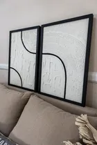 Comprar Cuadros Nordicos Modernos Tripticos Pintados A Mano
