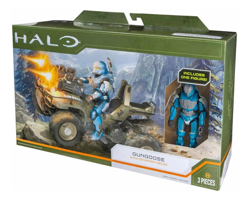Halo Infinite Gungoose With Spartan Celox Para Figura 11 Cm (Reacondicionado)