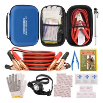 Comprar Kit De Emergencia Para Auto Con Cables De Arranque Y Accesor