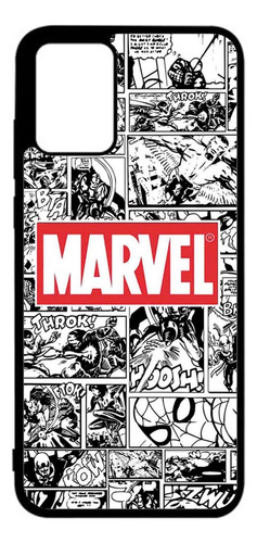 Funda Protector Para Moto E22 Marvel Comics