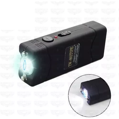 LINTERNA TASER DEFENSA ELECTRICA SUPERPOTENTE CON 8.000.000 VOLTIOS