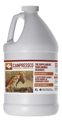 Suplementos Jarro De Aceite De Camelina De 4 L Con Bomba