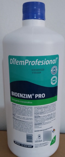 Detergente Enzimático Desincrustante Bio-enzim - Frasco 1 Lt