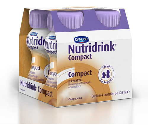 Nutridrink Compact - Kit Com 4 Packs (cappuccino