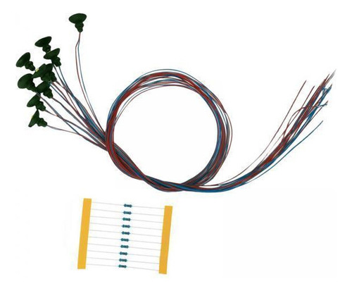 Nuevo 3 Farolas De Jardín En Miniatura De 10 Unidades,