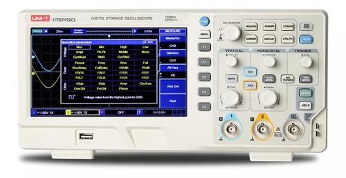 Osciloscopio digital 100MHz 2CH SDS1102