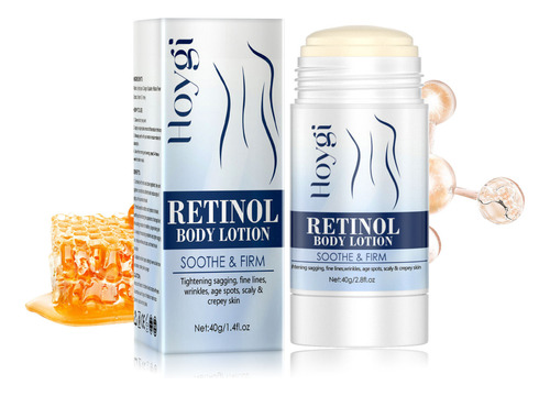 Loción Corporal Con Retinol Y Varita Corporal Para Rostro Y