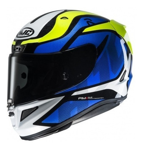 Casco Moto Hjc Rpha 11 Deroka Mc2 Fibra De Carbono