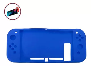 Funda De Silicona Para Nintendo Switch 1 Pieza Azul