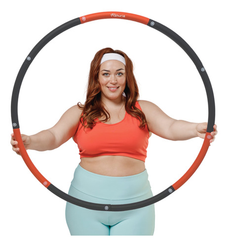 Hula Hoop Con Peso De Tamano Grande, Peso De 3.2 Libras, 43 