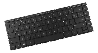 Teclado Para Hp Pavilion X360 14-baxxx 14t-baxxx 14m-baxx Br