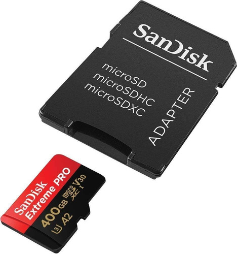 Imagen 4 de 6 de Tarjeta De Memoria Sandisk Extreme Pro Micro Sdxc Uhs-i U3 A