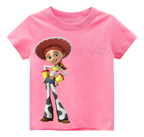 Remera Toy Story Jessie Nene Nena Infantil Algodón