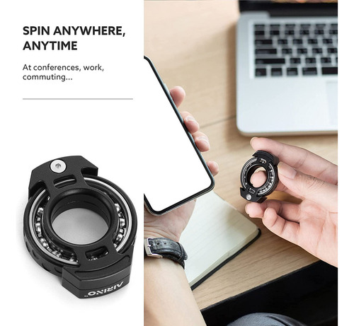 // Anillo Reactor Fidget Ners, Juguete Edc Para Aliviar El