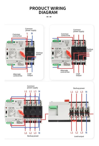 Interruptor Ats Transferencia Automática 40a Monofásico (g)