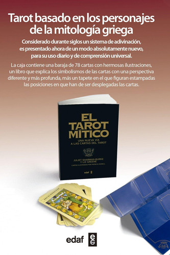 Libro: Tarot Mitico, El -caja. Greene, Liz. Edaf Editorial