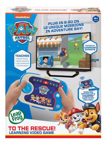 Leapfrog Paw Patrol: To The Rescue! Video Juego De Aprendiz.