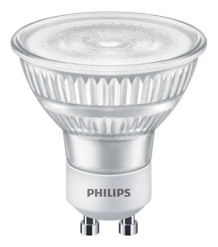 Lâmpada Led Classic 4.8w Gu10 Bivolt 40d 525 Lumens Philips Cor Da Luz Branco-frio Voltagem 110v/220v