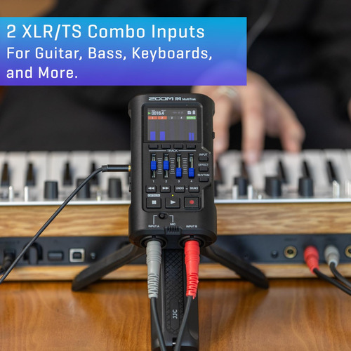Grabadora Sd E Interfaz De Audio Usb Zoom R4 Multitrak