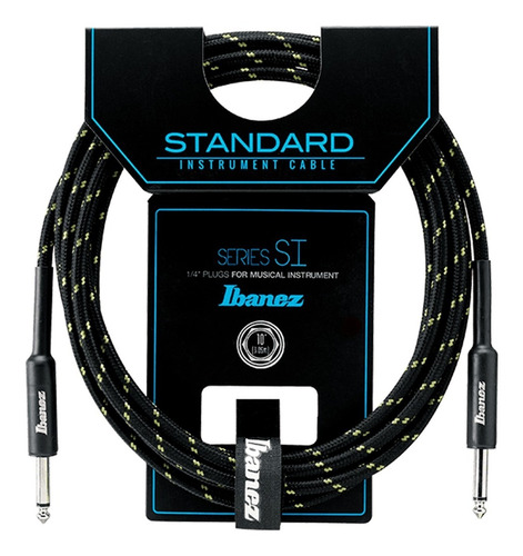 Cable Ibanez Si20 Woven Plug Plug 6 Metros Cuot