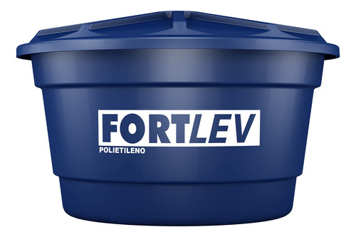 Caixa D'água 500 Litros Polietileno Azul Fortlev