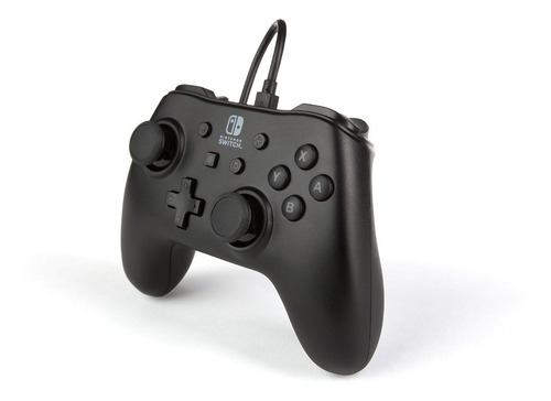Imagen 3 de 6 de Control Alambrico Para Nintendo Switch Powera - Negro