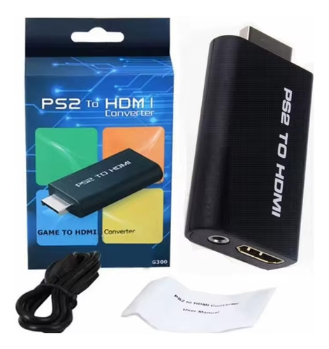 Convertidor Ps2 A Hdmi Video Converter Audio Y Video Adaptad