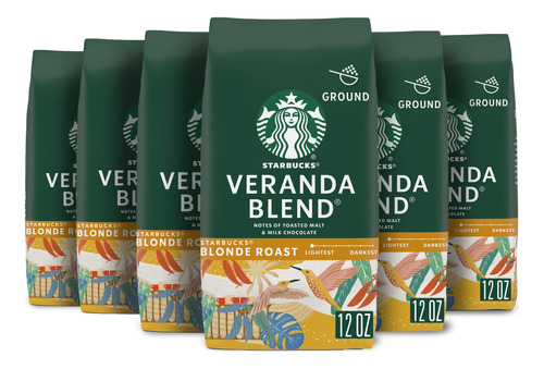 Starbucks Veranda Blend - Café Molido De Tueste Rubio, 100.