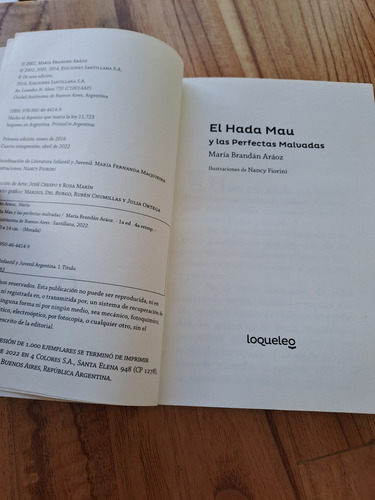 El Hada Mau Y Las Perfectas Malvadas Como Nuevo! (Usado)