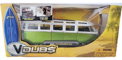 Jada Toys V Dub$ 1962 Volkswagen Bus Kombi 1:24 **obs**