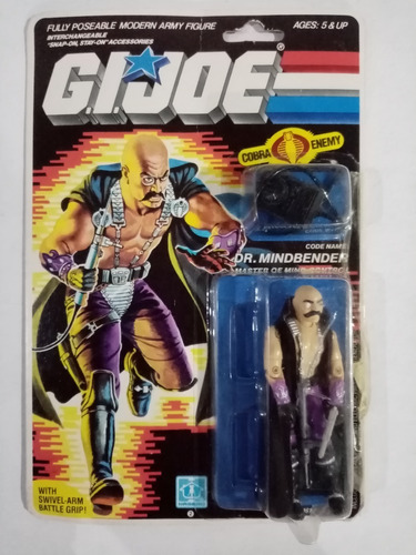 G.i. Joe Vintage Dr. Mindbender 1983