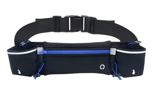 Slimbag Canguro Ri onera Fitness Ultradelgado Cor Azul MercadoLivre