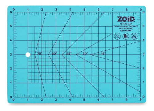 Zoid Tapete De Corte Autorreparable De 9 X 6 Pulgadas, Tapet