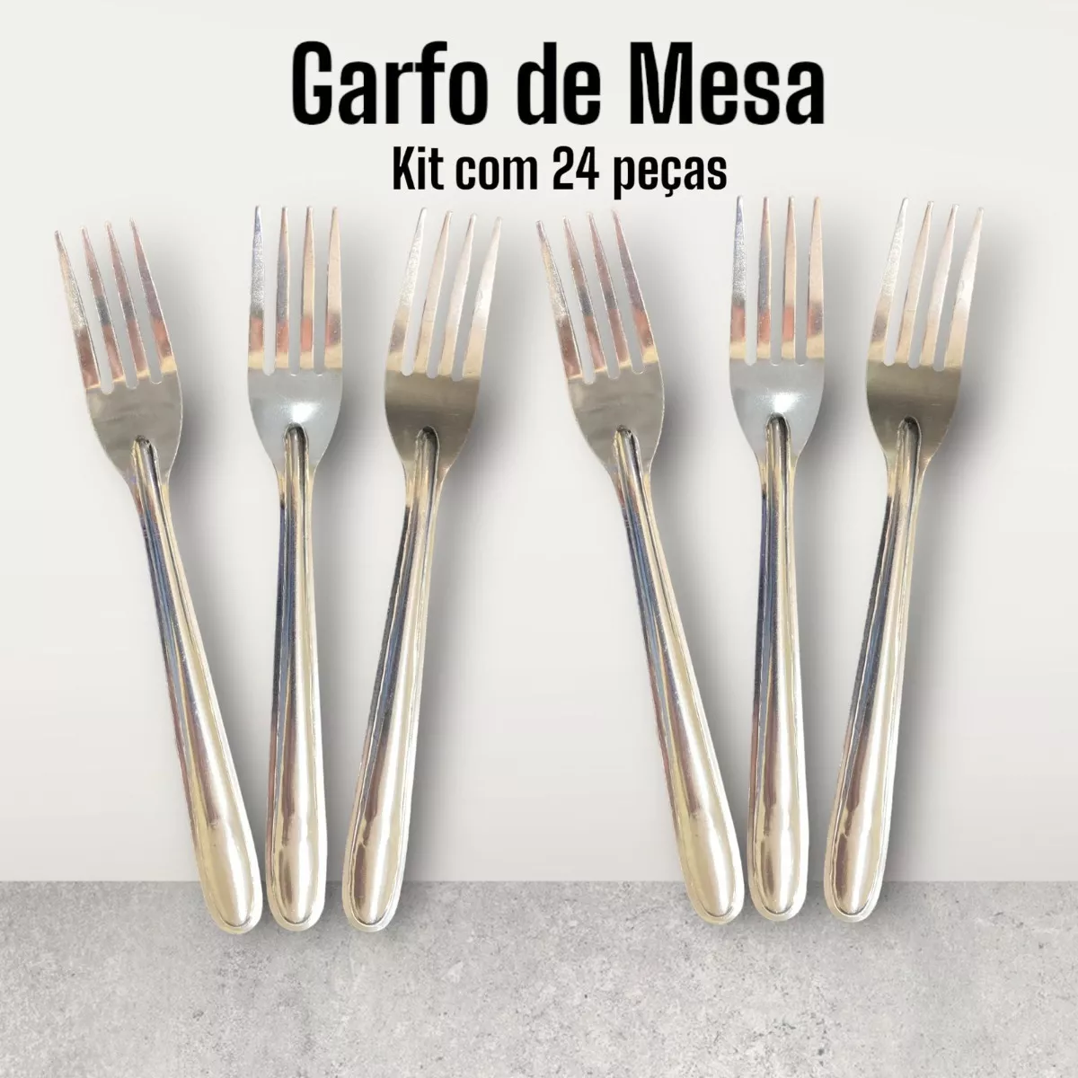 Terceira imagem para pesquisa de garfo stainless steel avulso