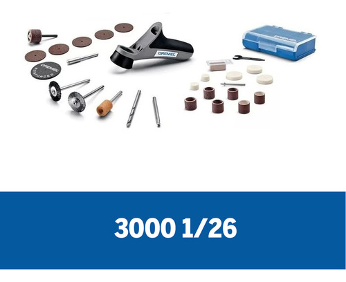 Dremel 3000 26 Accesorios Y Base Para Fresar