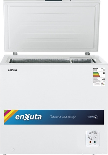 Freezer Horizontal 198 Litros Desagote Frontal Enxuta Blanco