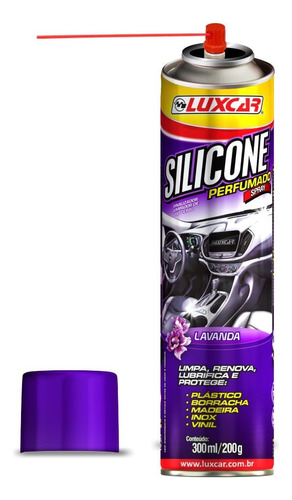 Silicone Spray Lavanda Luxcar 300ml