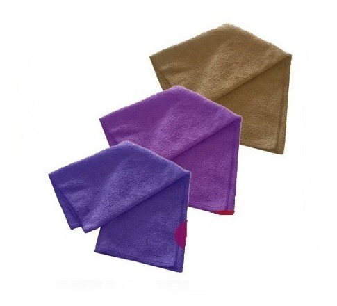 Imagen 2 de 5 de Paños De Microfibra Pack X 3 Unidades 40x40 Secado Limpieza