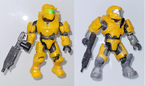 Halo Mega Bloks Yellow Gold Spartan Mark Iv Y Jfo Foxtrot 