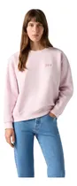 Comprar Polerón Mujer Everyday Crew Rosado Levis A8800-0041