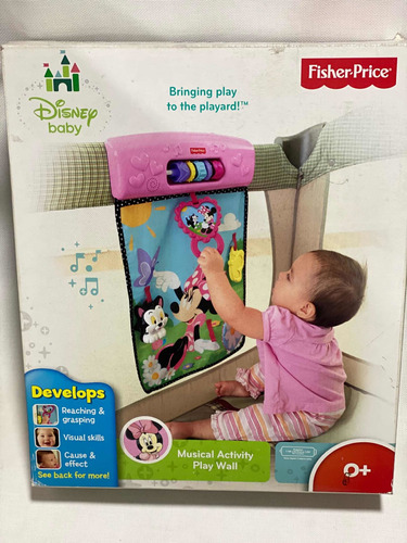 Fisher Price Pared De Actividades Minnie