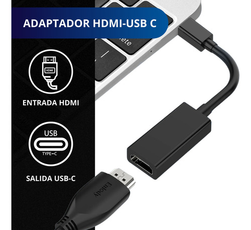 Convertidor Adaptador Hdmi Usb Tipo C A Hdmi Para iPhone 15