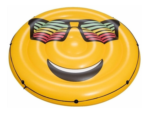 Emoji Gigante Colchoneta Inflable Bestway Isla Pileta 