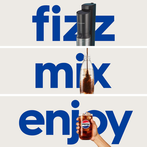 Máquina De Agua Espumosa Sodastream Aqua Fizz