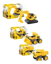 Comprar Maquinas Viales Set Construccion X 3 Retro Camion Pala St