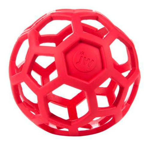 Brinquedo Jw Dog Holee Roller Vermelho - Tam. P