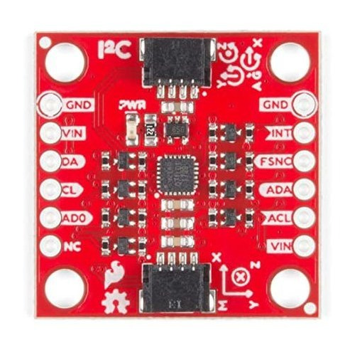 Sparkfun 9dof Imu Breakout-icm-20948 I2c De Bajo Consumo Y S