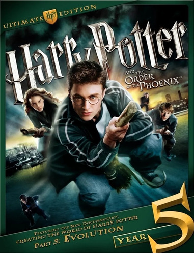 Harry Potter 5 Ultimate Ed. Y La Orden Del Fénix Dvd Sellada