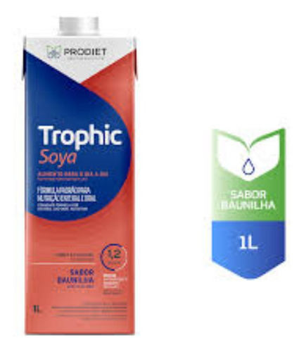 Trophic Soya 1.2 1 Litro Prodiet Dieta De Soja Enteral Oral